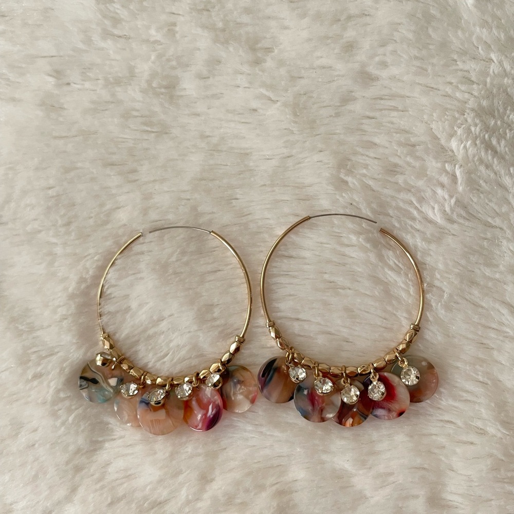 Hoop earrings